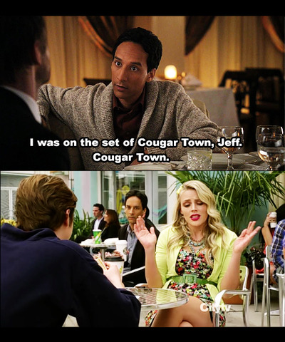 abed cougar town